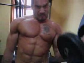 Shirtless Workout
